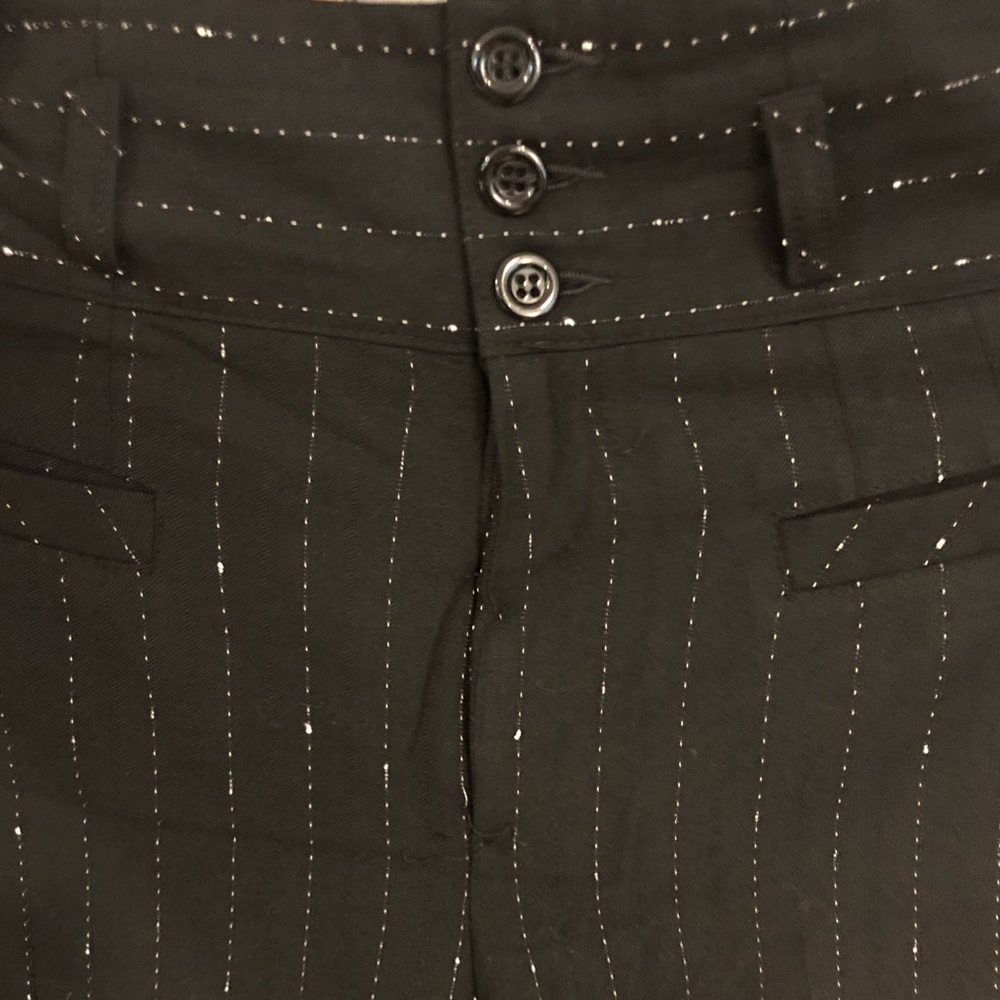 Vintage Nanette Lenore High-waisted Pinstripe Pants